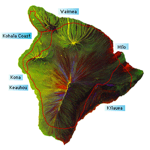 Map of Hawaii