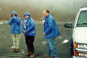 Blizzard on Mona Kea