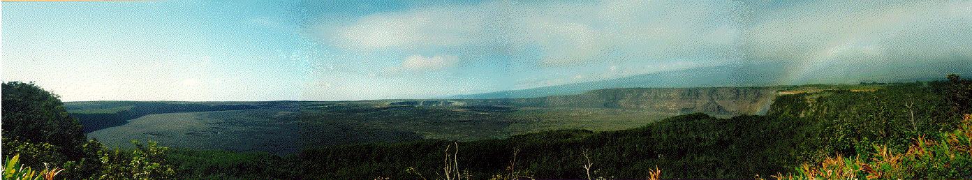 Kilauea Crator Panarama
